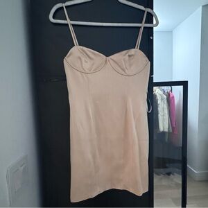 Retrofete Cream Mini Dress